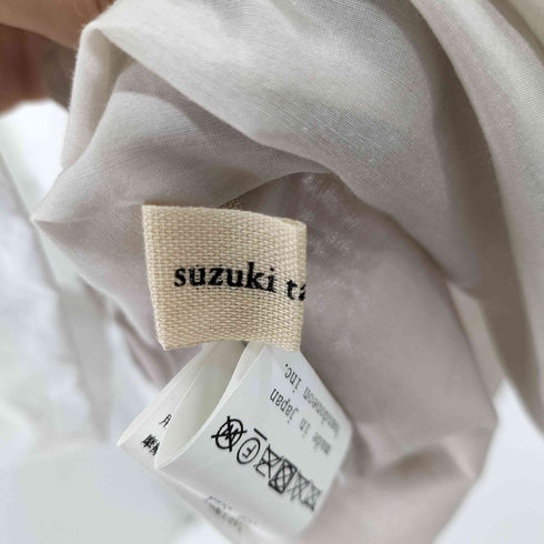 スズキタカユキ suzuki takayuki シルク混比翼デザインブラウス レディース