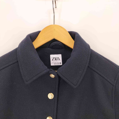 ザラ ZARA クロップド丈 ブルゾンジャケット レディース JPN:M