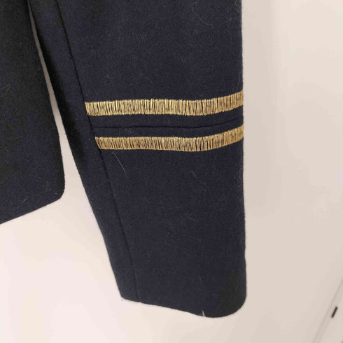 エイチアンドエム H&M ウール混クロップドライダースジャケット レディース EUR:40