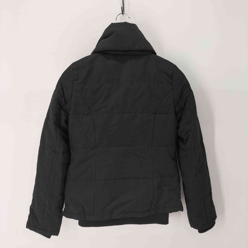 セシルマクビー CECIL McBEE 裏地総柄 クロップド中綿ジャケット レディース JPN:M