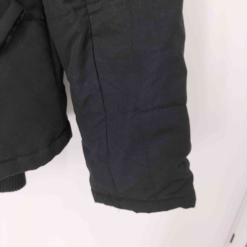 セシルマクビー CECIL McBEE 裏地総柄 クロップド中綿ジャケット レディース JPN:M
