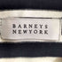 バーニーズニューヨーク BARNEYS NEWYORK 素材切替 バックプリーツ ボーダー ロングスリーブTシャツ レディース FREE