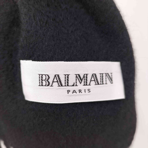 バルマンパリ BALMAIN PARIS カシミヤ100%マフラー レディース