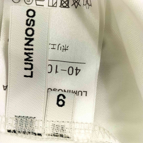 ルミノーゾコムサ LUMINOSO COMMECA 箔タンクトップ レディース 9