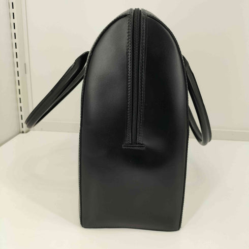ニナリッチ NINA RICCI フェイクレザー リボンロゴ ハンドトートバッグ レディース