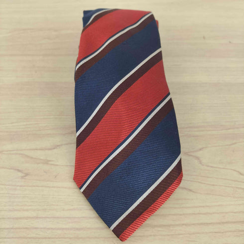 FRANCO BASSI MADE IN ITALY シルクストライプネクタイ メンズ