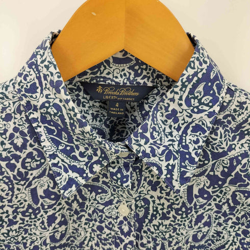 ブルックスブラザーズ BROOKS BROTHERS ペイズリー柄コットンシャツ レディース US:4
