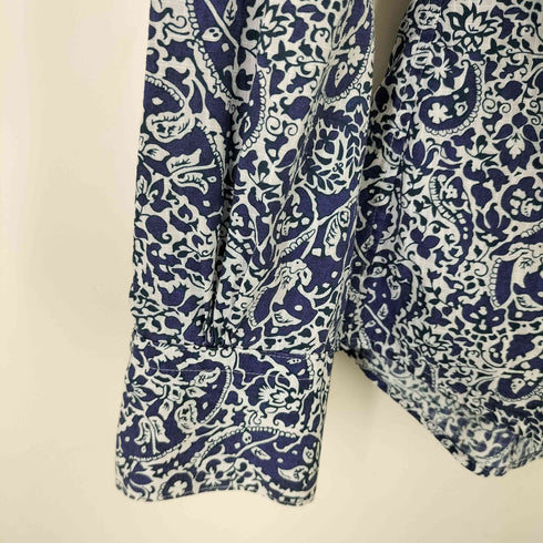 ブルックスブラザーズ BROOKS BROTHERS ペイズリー柄コットンシャツ レディース US:4