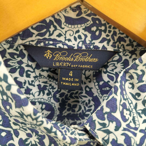 ブルックスブラザーズ BROOKS BROTHERS ペイズリー柄コットンシャツ レディース US:4