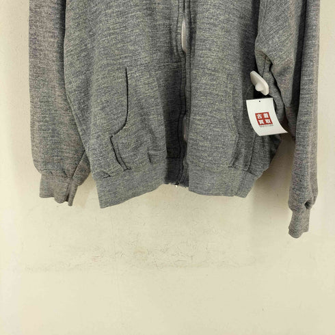70-80s Sutton Place 裏地サーマル 霜降りラグランジップアップパーカー YKK メンズ import:L