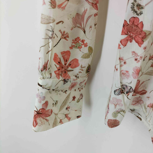 ブルックスブラザーズ BROOKS BROTHERS 花柄コットンシャツ レディース US:4