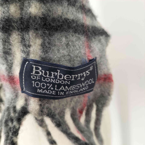 バーバリーズ BURBERRYS ウール100% ノバチェックマフラー レディース