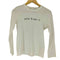 トゥービーバイアニエスベー To b. by agnes b. フロントプリントL/S TEE レディース JPN:38