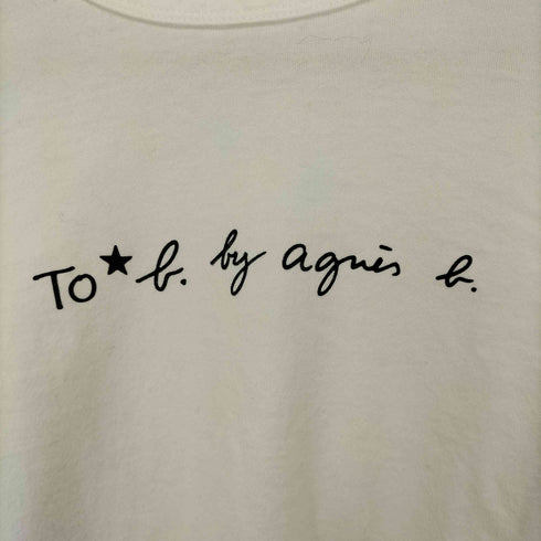 トゥービーバイアニエスベー To b. by agnes b. フロントプリントL/S TEE レディース JPN:38