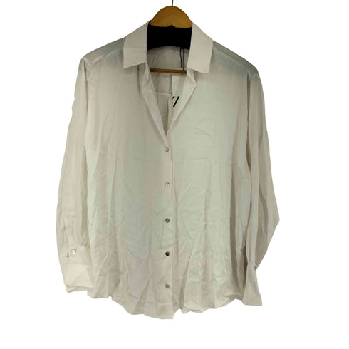 ザラ ZARA サテンシャツ レディース M