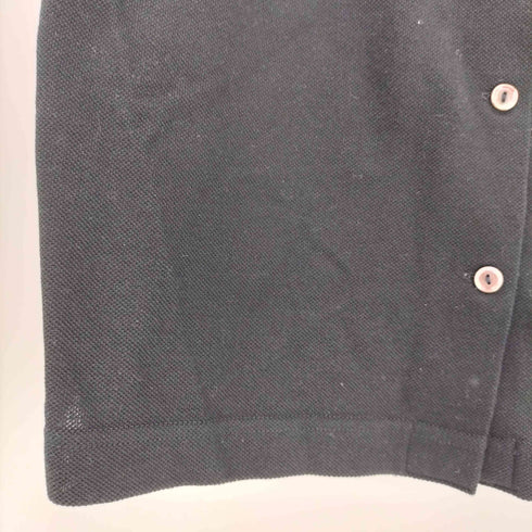 ラコステ LACOSTE ワンポイント 刺繍 ノースリーブ ポロ カーディガン レディース EUR:42