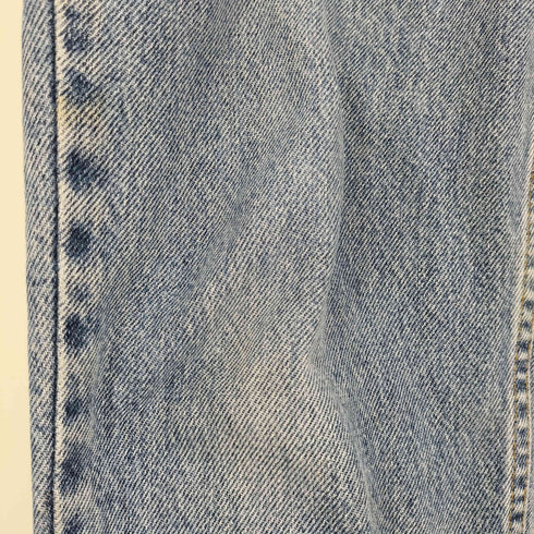 リーバイス Levis 90-00S USA製 521 ボタン裏573刻印 ウォッシュド スリム ジップフライ デニム パンツ レディース S