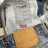 リーバイス Levis 90-00S USA製 521 ボタン裏573刻印 ウォッシュド スリム ジップフライ デニム パンツ レディース S