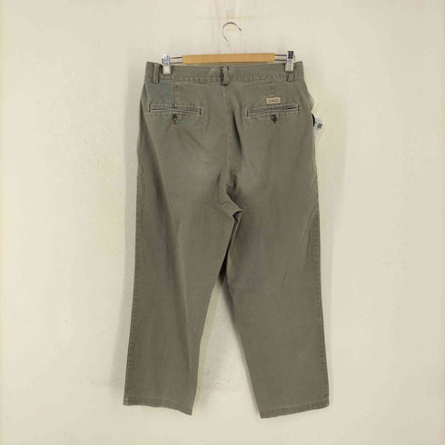 ポロバイラルフローレン Polo by RALPH LAUREN 90s MADE IN CANADA ポロチノ ノータックチノスラックス メンズ 34x30