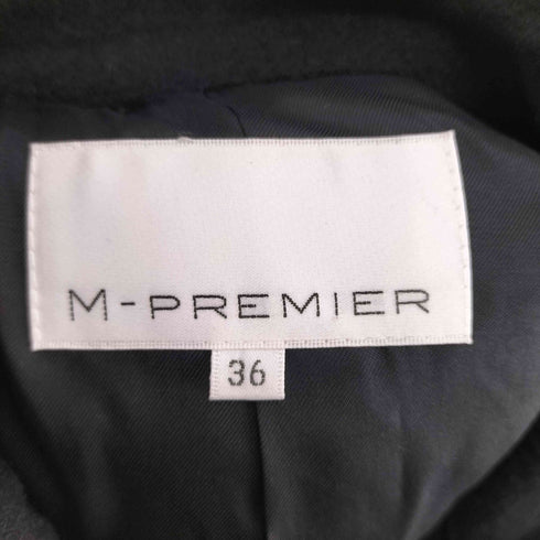 エムプルミエ M-PREMIER ウールカシミヤトレンチコート レディース 36