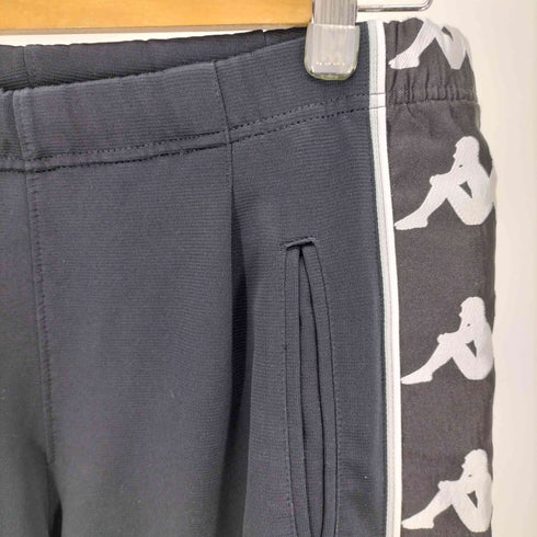 カッパ Kappa GARA サイド ロゴ ライン 裾リブ トラックパンツ ジャージ メンズ M