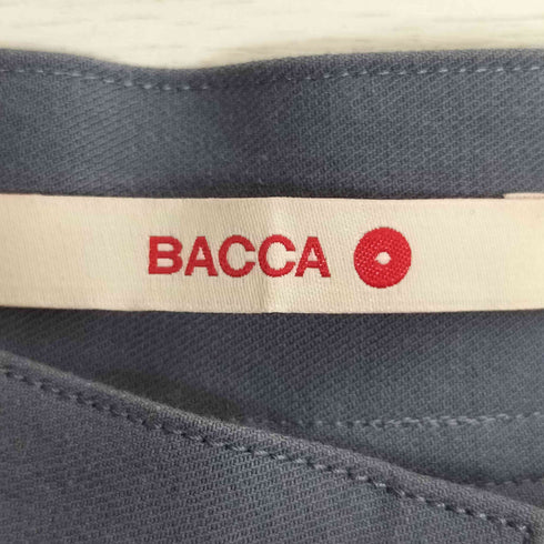バッカ BACCA コットンウールストレッチ ハイウエストパンツ レディース 34