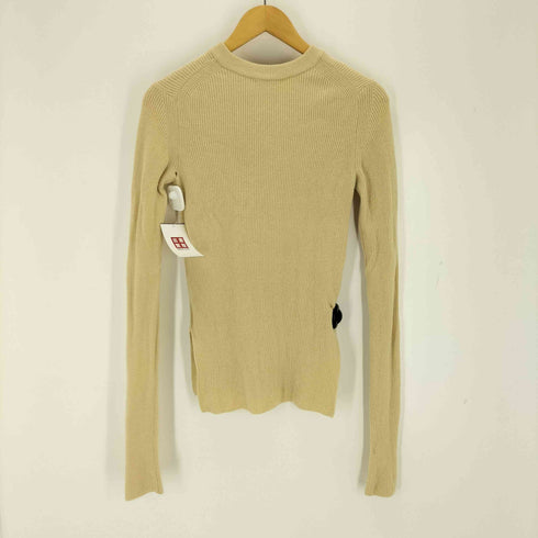 オーラリー AURALEE WOOL RIB KNIT LACE-UP P/O ニットセーターレースアップ レディース JPN:0