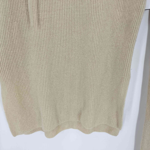 オーラリー AURALEE WOOL RIB KNIT LACE-UP P/O ニットセーターレースアップ レディース JPN:0