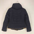 ザラ ZARA ボタンデザイン スエード切替ダウンジャケット レディース import:M