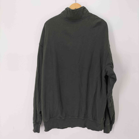 ベンデイビス BEN DAVIS Faded Half Zip Sweat 刺繍オーバーサイズハーフジップスウェット メンズ JPN:XL