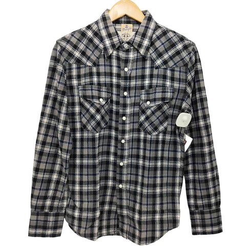ラングラー Wrangler チェック柄 ウエスタン ネルシャツ メンズ JPN:S