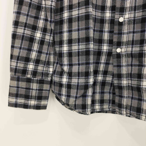 ラングラー Wrangler チェック柄 ウエスタン ネルシャツ メンズ JPN:S