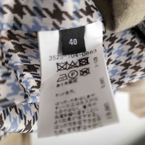 ユナイテッドアローズグリーンレーベルリラクシング UNITED ARROWS green label relaxing BASIC ハッスイ トレンチ コート レディース JPN:40