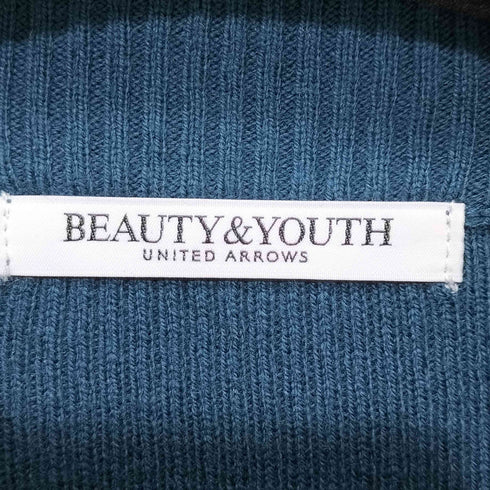 ビューティーアンドユースユナイテッドアローズ BEAUTY & YOUTH UNITED ARROWS コットンカシミヤ リブ ハイネックニット ―ウォッシャブル― レディース