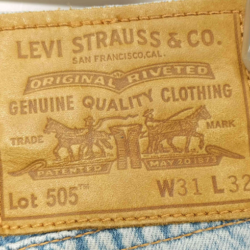 リーバイス Levis 505 ストレートデニムパンツ メンズ W31 L32