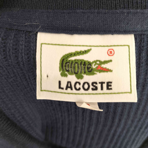 ラコステ LACOSTE 畔編みニット長袖ポロシャツ メンズ 3
