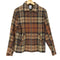 ザラ ZARA チェック柄スイングトップジャケット メンズ import:S