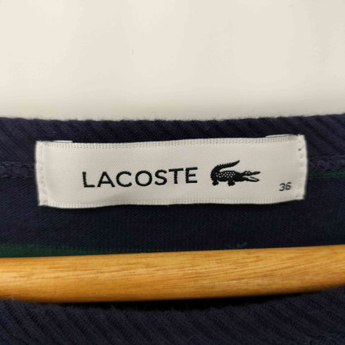 ラコステ LACOSTE 7分袖Tシャツドレス レディース 36