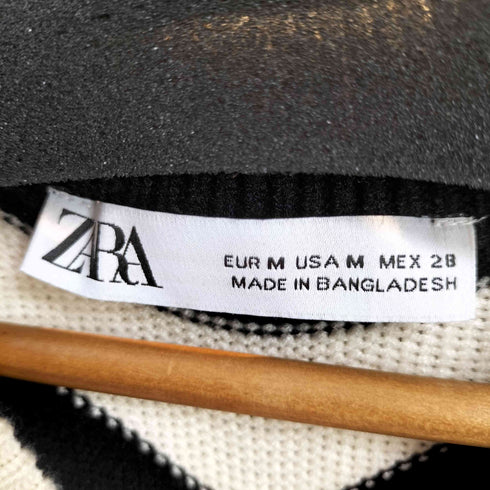 ザラ ZARA Striped Sweater レディース USA M