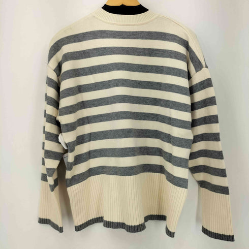 ザラ ZARA STRIPED KNIT SWEATER レディース USA M
