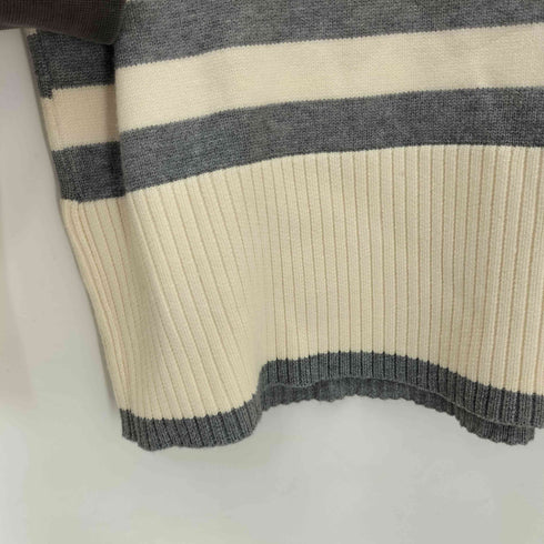 ザラ ZARA STRIPED KNIT SWEATER レディース USA M