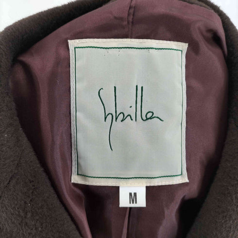シビラ Sybilla ウールロングコート レディース M