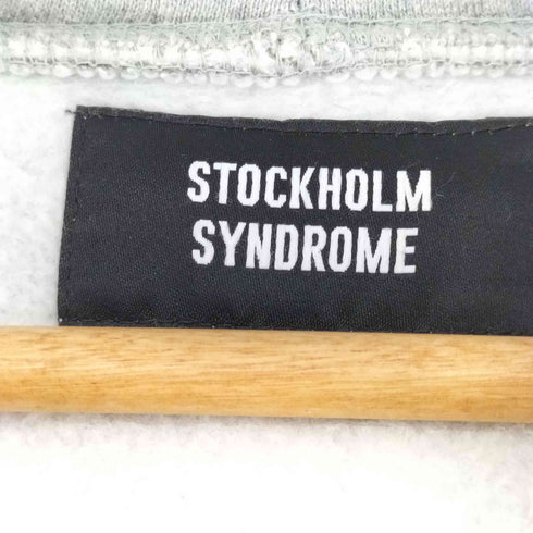 STOCKHOLM SYNDROME プリントプルオーバーパーカー メンズ