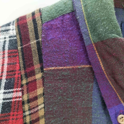 BACK PACKER チェック柄再構築ボタンダウンシャツ メンズ JPN:XXL