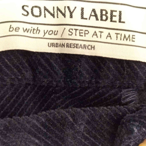 アーバンリサーチサニーレーベル URBAN RESEARCH Sonny Label ワイドテーパードベルベットパンツ メンズ JPN:L