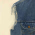 ラングラー Wrangler リメイクデニムベスト メンズ