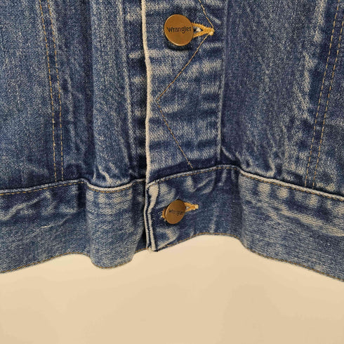 ラングラー Wrangler リメイクデニムベスト メンズ