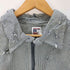 ビッグビル BIG BILL HICKORY STRIPE ワークシャツ ダメージ加工 メンズ 2XL