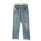 ラングラー Wrangler ダメージ加工 リラックスフィットデニムパンツ メンズ 30 30