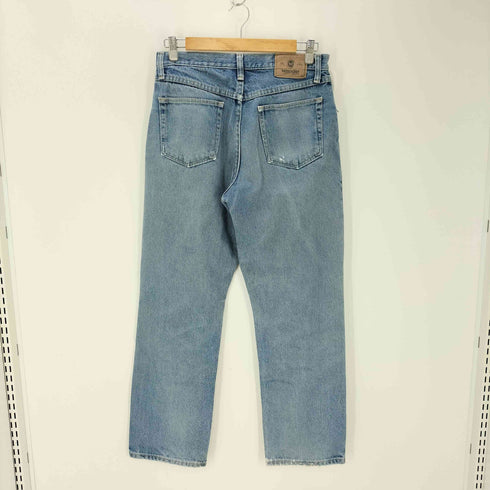 ラングラー Wrangler ダメージ加工 リラックスフィットデニムパンツ メンズ 30 30